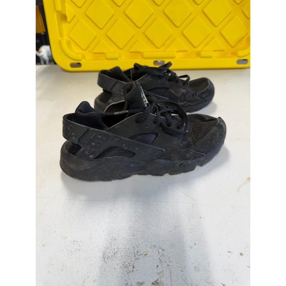 Nike Other - Nike Air Huarache Triple Black Mens Running Shoes‎ 318429-003 Size 10